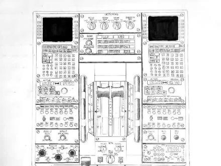 #飞行员懂飞行员 学员必画!小哥哥花了十天完成的A320驾驶舱图,一定要看到最后哦!
