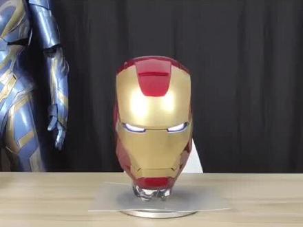 教你们做一个简单的钢铁侠头盔#手工