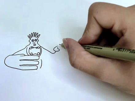 你们说我上次画的大猩猩班班画错了,那这次画对了吗?#班班幼儿园 #游戏角色绘画#儿童简笔画#每日一画