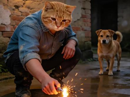这就是属于农村的浓浓乡里情吧。#橘猫 #民间故事正能量 #萌宠出道计划 #家乡情家乡味 #创作人计划