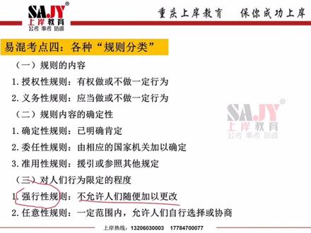 重庆上岸教育,法律小课堂:易混考点2 #重庆上岸教育