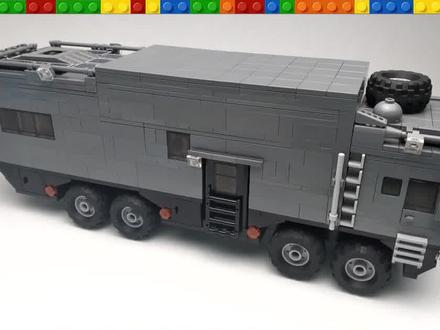 乐高moc 豪华露营探险车#乐高 #乐高moc #房车