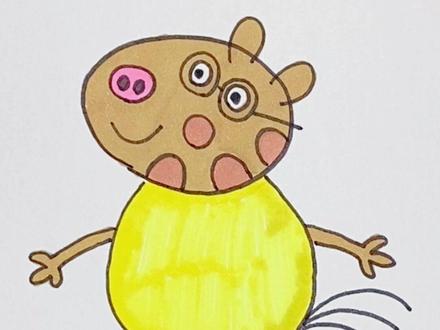 今天教你画小马佩德罗#儿童简笔画 #简笔画 #简笔画教程