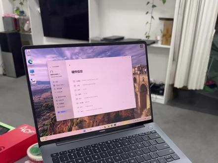 华为MateBookd14触控屏的这个字打累了就直接用屏幕#华为MateBook #华为笔记本 触控屏#