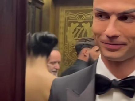 排面拉满!乔治娜陪同C罗出席白宫晚宴#c罗 #乔治娜