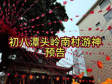 初八潭头岭南村游神攻略,开车的要早点,还有提供免费海鲜粥,欢迎大家来玩!不懂的都可以问我。#福建游神 #长乐游神 #福州旅游 #福建民俗文化