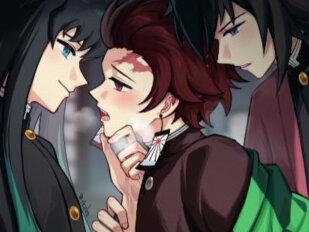 #鬼灭之刃 #义炭时炭Cp向请自行避雷#会火@抖音小助手