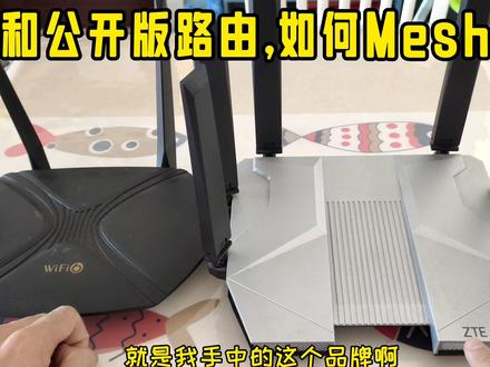 定制版和公开版路由器如何mesh组网?#mesh组网 #mesh组网教程 #mesh路由 #mesh