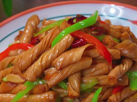 厨房小白也会做!豆筋丁简单一炒,秒变餐桌硬菜#墨乡农珍#家乡的饭催泪铁打的汉#豆筋丁#家常菜#豆制品干货