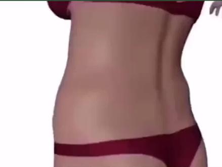 #肚子肉多 怎么办?3D动画演示#腰腹环吸 手术全过程。#瘦肚子 #脂肪 #小蛮腰 #dou出新知