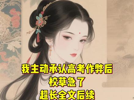 我主动承认高考作弊后,校草急了 大结局
#我主动承认高考作弊后,校草急了
#有糖短篇
#我主动承认高考作弊后,校草急了小说
#我主动承认高考作弊后,校草急了后续
#齐宣、沈延川、周鹏、齐笙笙大结局
忘带黑色碳素笔,我用红笔答完了高考试卷。监考老师提醒我,这样会被判为作弊,我两手一摊,那就判我作弊好了。倒数第三的校草却急了。前世,去学校拿通知书当天。早已被保送清北的我,却成了唯一一个没有录取通知书的人。只因校草沈延川利用系统置换了我的高考成绩。由于我高考成绩为0,清北取消了我的保送资格。我要求调查高考阅卷,成为高考黑马的沈延川却说。“齐宣,高考不能作弊让你露馅了吧!”“谁不知道你能保送全靠作弊,你还有脸喊冤?”我找班主任证明我的清白。却没想到,班主任朝着镜头哭诉,“我私下也劝过齐宣,作弊对其他同学来说不公平。”“可齐宣却用家里的权势威胁我,让我别多管闲事。”一夜间,我被推上风口浪尖。不等我解释,就被一些极端的人带上了天台,从上面推下去。再睁眼,我回到了高考前一天。