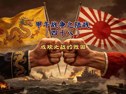 成欢之战的失败原因#甲午战争 #成欢之战 #甲午陆战 #淮军 #聂士成