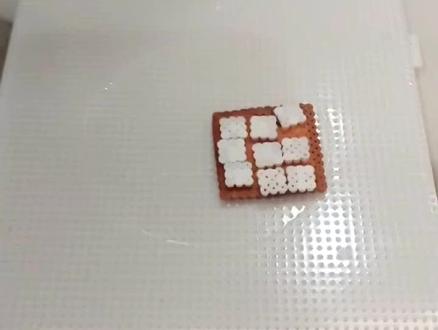 卖霉豆腐啦😂#拼豆 #拼豆豆手工 #拼豆霉豆腐#我爱做手工#霉豆腐