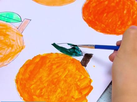画一种水果🍊,但画出4种不同的风格🎨#动画片 #益智动画 #水果简笔画 #搞笑视频 #英子模仿大赛