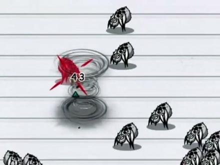 自己画出的龙卷风更帅#纸上弹兵 #是兄弟就来纸上弹兵 #火柴人