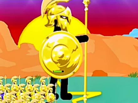 #火柴人战争遗产 斯巴达勇士精神……#抖音游戏 #游戏日常 #原创#游戏解说