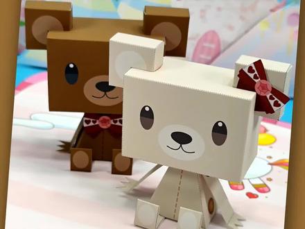 简易纸盒人偶系列(01),非常可爱的泰迪熊纸盒人偶,制作也非常简单#手工 #幼儿手工 #亲子手工 #幼儿园手工 #儿童创意手工 #小手工 #手工diy #纸模 #手办