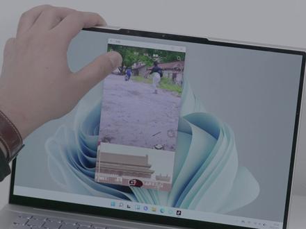 用过带触摸功能的笔记本吗?这或许是新的赛道#笔记本电脑 #屏幕