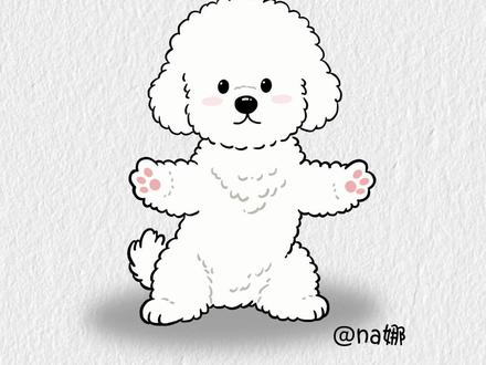 狗狗:“不要偷拍我啊😠”#画一个故事 #搞笑比熊