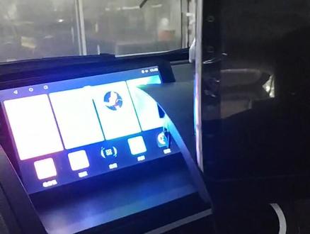 #大屏导航 名爵三升级原装大屏导航!完全避免了之前大屏导航遮挡视线问题