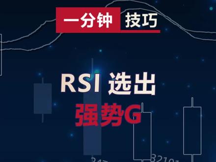 RSI选出强势G#财经 #股民 #金融 #技术分析