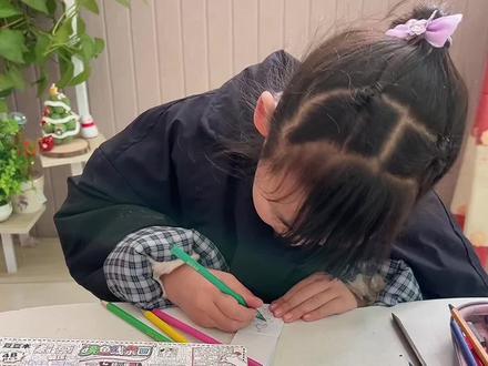 儿童迷你绘画豆豆本!#涂画本 #豆豆本#玩个很新的东西