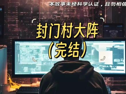 封门村大阵(完结)#老飘讲故事直播回放 #民间怪谈
