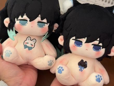 明天要开力!给大家拍一下骨架测评和细节工艺讲解~期待大家收到小宝宝!#棉花娃娃 #鬼灭之刃 #时透无一郎 #富冈义勇