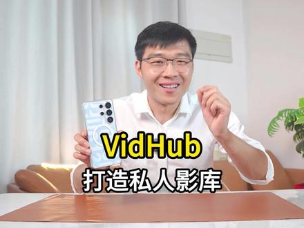 利用聚合式播放器VidHub,小白也能打造自己的私人影库#vidhub #视频播放器 #播放器