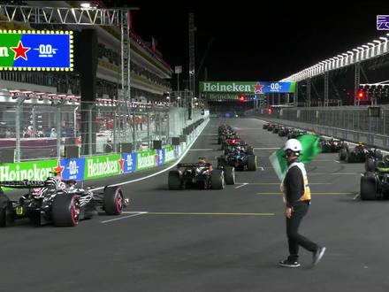 F1 2023 拉斯维加斯大奖赛 正赛精彩集锦 #F1 #拉斯维加斯 #精彩