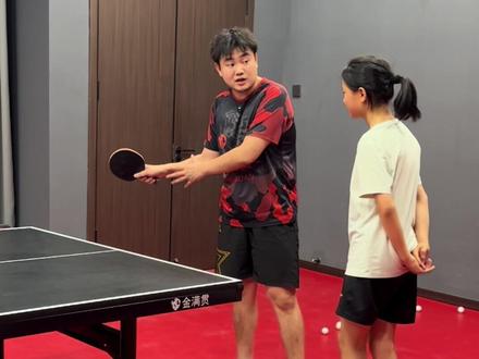 乒乓球练习摩擦感#乒乓球 #邳州 #乒乓球教学