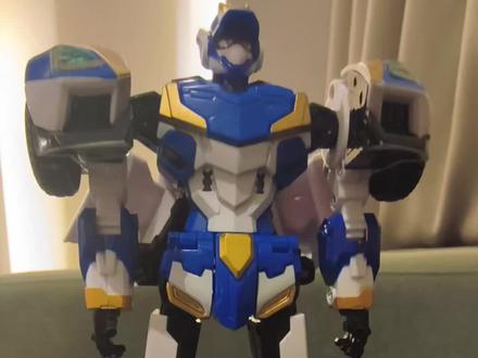 #炫卡斗士 炫蓝闪电S变形教程