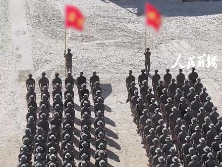 超燃!直击“红色尖刀杯”沙滩运动会 #海训 #沙滩运动会