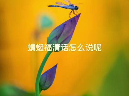 蜻蜓福清话怎么讲噢,知道的请举手🙋🏻♂️发言#方言