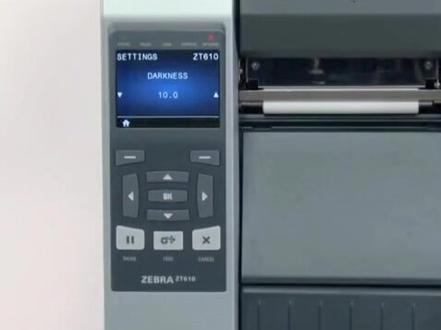 斑马条码打印机ZT610/620手动校准标签介质#打印机 #智能制造 #印刷包装 #自动化 #制造业 #印刷设备 #科技改变生活 #使用说明 #打印机操作步骤 #标签 #zebra