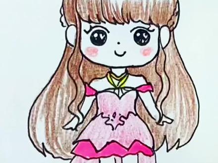 一起来画五年后的小舞吧!#零基础学画画 #简笔画 #画画 #一起学画画 #绘画