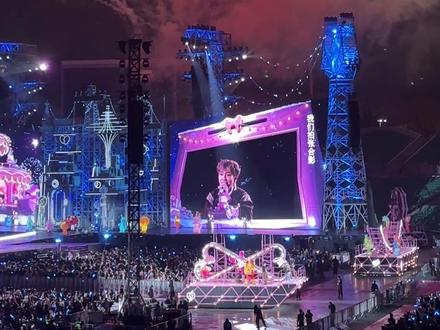 全程烟花视频🎆,浪漫的罗曼城#汪苏泷跨年演唱会