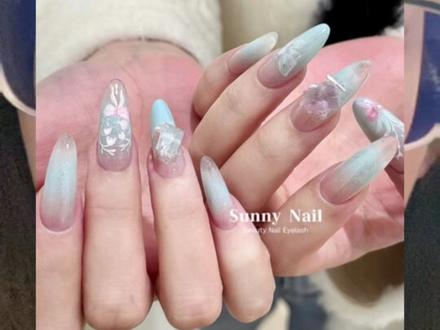 六月份好运美甲💅🏻 #美甲 #好运 #桃花 #招财