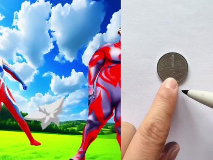 #奥特曼儿童动画视频#赛罗奥特曼#简笔画教程