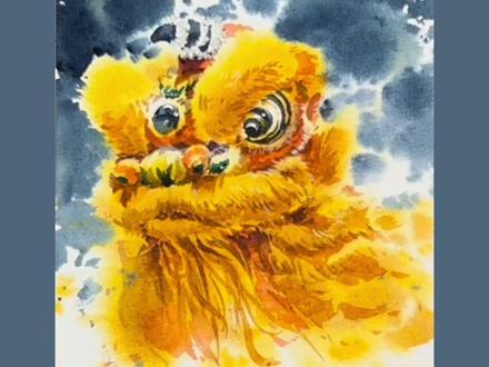 水彩教程:「中华醒狮」,无论什么时候看醒狮都是那么帅气~一起画一个吧!
#跟着抖音学画画 #跟我一起学画画 #水彩 #零基础教学 #李老诗的画 @抖音小助手