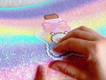 格利特教程来喽~图纸来源🍠 @九九的啾啾@小熊奶糕 #拼豆 #拼豆豆 #拼豆图纸 #拼豆教程 #拼豆豆手工