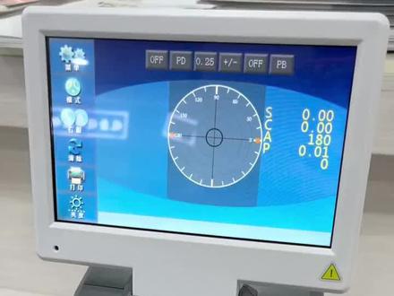 焦度计测量瞳距操作方法