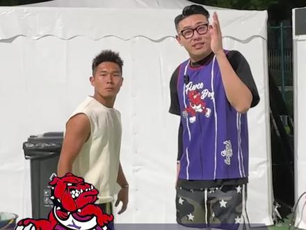 说车人参加篮球全明星,用四个字形容我的表现!#街球霸王全明星 #球场超神就喝外星人