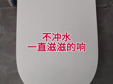 智能马桶滋滋的响不冲水的视频发了好多了,到底帮到你了没有?#一般人不告诉他 #同城 #维修
