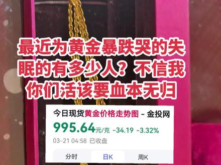 黄金暴跌现在抛出去还能捡点算点 2026年1月29日,本人发布作品公布黄金暴跌,当时黄金高峰开盘价是1200,时至今日,已经是跌了200多元一克了,800元时代即将到来。
#黄金 #卜葬派 #打倒灭蛮经 #慧古通今讲学 #地理