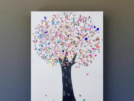 鸡蛋壳别扔和孩子一起做起来,涂色涂到烦了就涂好了@DOU+小助手 #儿童创意绘画 #每日亲子陪伴 @抖音小助手