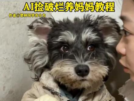 ai捡破烂养妈妈教程 #这谁看了能不心疼 #ai捡破烂养妈妈 #家有毛孩子