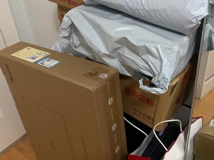 研0女生时隔七年终于换电脑了,618拆快递拆到手酸 | s400机箱itx装机#开箱 #电脑#装机#组装电脑 #考研