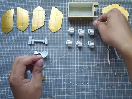 火星车祝融号上火100多天了,做个小祝融号庆祝一下#模型制作 #手工diy #3D打印