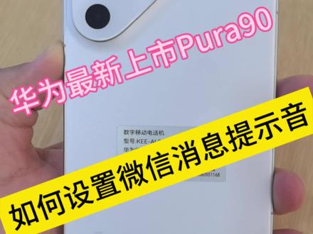 鸿蒙系统用户,如何设置微信消息提示音?
#HarmonyOS6#华为Pura90#玩机技巧 #华为手机#鸿蒙操作系统
@